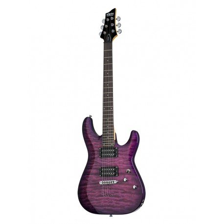 Guitare électrique Schecter C-6 Plus Electric Magenta