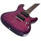 Guitare électrique Schecter C-6 Plus Electric Magenta