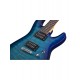 Guitare électrique Schecter C-6 Plus - Ocean Burst Blue
