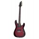 Guitare électrique Schecter C-6 Plus - See Thru Cherry Burst