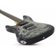 Guitare électrique Schecter C-6 Plus, gaucher Charcoal Burst