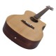 Guitare folk Schecter Acoustique Deluxe pan coupé Natural Satin