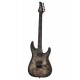 Guitare électrique Schecter C-6 Pro Charcoal Burst