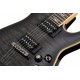 Guitare électrique Schecter Omen Extreme-6 See Through Black