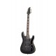 Guitare électrique Schecter Omen Extreme-6 See Through Black