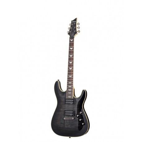Guitare électrique Schecter Omen Extreme-6 See Through Black