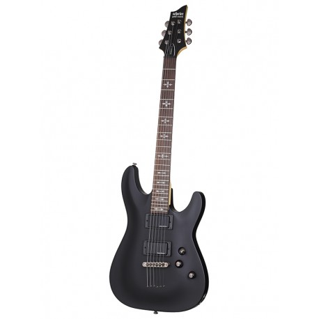 Guitare électrique Schecter Demon 6 Aged Black Satin