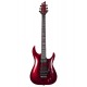 Guitare électrique Schecter Apocalypse C-1 Floyd Rose micro Sustainiac Red Reign