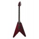 Guitare électrique Schecter Apocalypse V-1 chevalet fixe - Red Reign