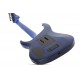 Guitare électrique Schecter Banshee GT Floyd Rose Trans Blue