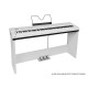 Piano numérique portable Medeli SP201 Plus blanc