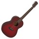 Guitare de voyage Yamaha CSF1M Crimson red