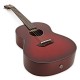 Guitare de voyage Yamaha CSF1M Crimson red
