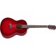 Guitare de voyage Yamaha CSF1M Crimson red
