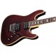 Guitare electrique Schecter Omen Extreme-6 Floyd Black Cherry