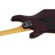Guitare electrique Schecter Omen Extreme-6 Floyd Black Cherry