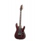 Guitare electrique Schecter Omen Extreme-6 Floyd Black Cherry