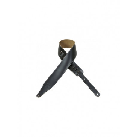 Sangle cuir Levy's noire 6.5cm