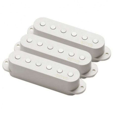 Kit micros simples EMG Crossroad SSS actifs blancs