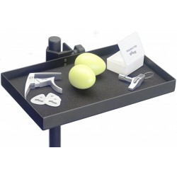 Plateau pour accessoires avec pince pour stand Stagg ACTR-2515 BK