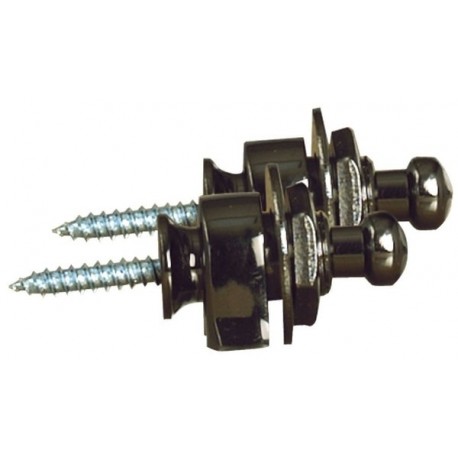 Paire de strap lock Fire & Stone type Schaller noirs