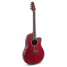 Guitare électro-acoustique Applause AB24-2S Ruby Red satin