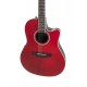 Guitare électro-acoustique Applause Balladeer AB24II-RR Ruby Red