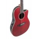 Guitare électro-acoustique Applause Balladeer AB24II-RR Ruby Red