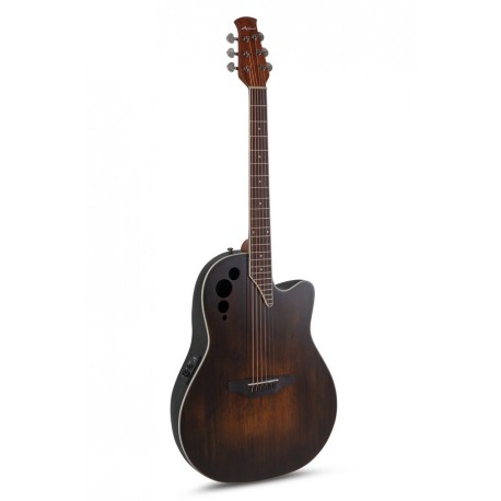 Guitare électro-acoustique Applause Elite Plus AE44IIP-CHF Cherry flammée