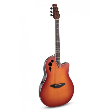 Guitare électro Applause AE48 Super Shallow Honeyburst Satin