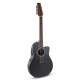 Guitare électro-acoustique 12 cordes Applause AB2412II-5S black satin