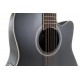 Guitare électro-acoustique 12 cordes Applause AB2412II-5S black satin