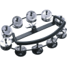 Tambourin Pearl Jingle Ring acier pour charleston