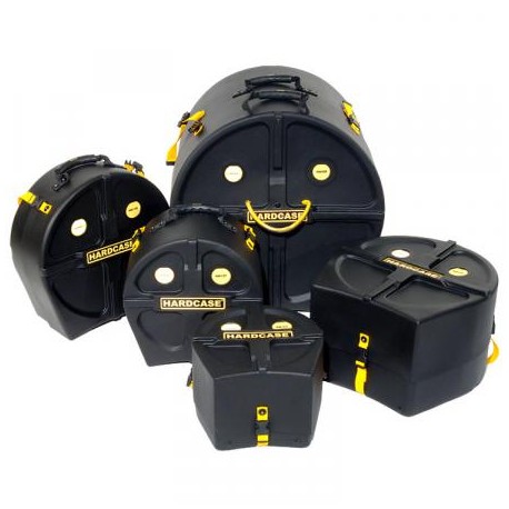 Pack d'étuis batterie Hardcase 22, 10, 12, 14, 14 CC ROCKFUS