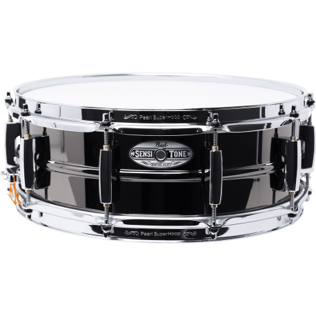 Caisse claire Pearl Sensitone heritage Alloy 14x5 laiton black chrome