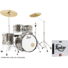 Batterie Pearl Roadshow fusion 20 pack 3 cymbales Bronze metallic