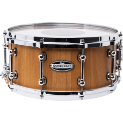 Caisse claire Pearl Makha Naturel Stave Craft 14 x 6,5"