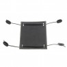 Tackle Instrument Protection Tom en cuir Noir