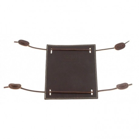 Tackle Instrument Protection Tom en cuir Marron