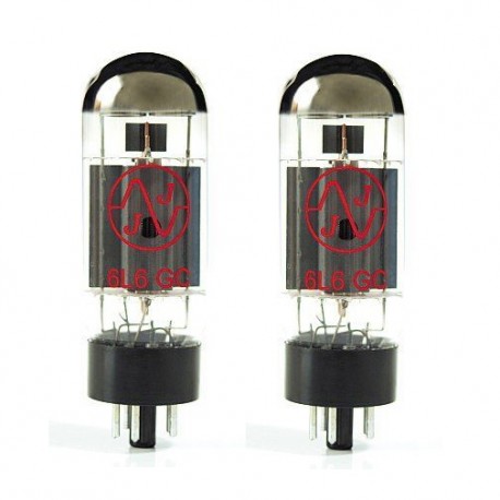 Paire de lampes de puissance JJ electronics 6V6S duet