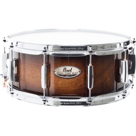 Caisse claire Pearl Session Studio 14 x 5.5" gloss barnwood brown
