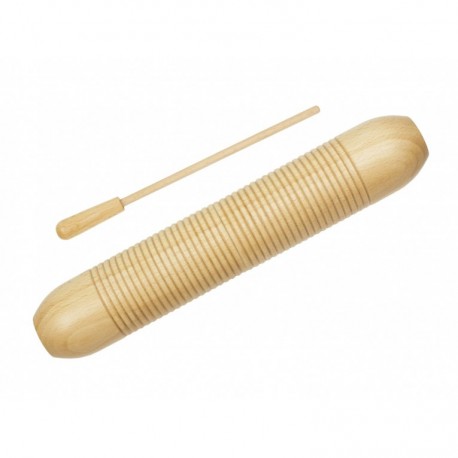 Guiro 31cm avec Grattoir Rohema