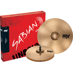 Pack cymbales Sabian B8X first 13, 16 pouces