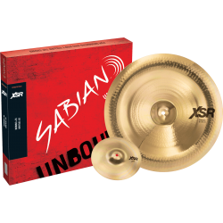 Pack cymbales effets Sabian XSR splash et China