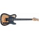 Guitare électrique Michael Kelly Trilpe 50 Black Burl