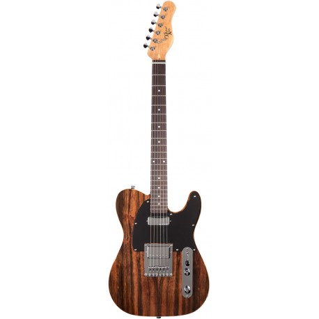 Guitare électrique Michael Kelly 1955 Custom Striped Ebony