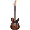 Guitare électrique Michael Kelly 1955 Custom Striped Ebony
