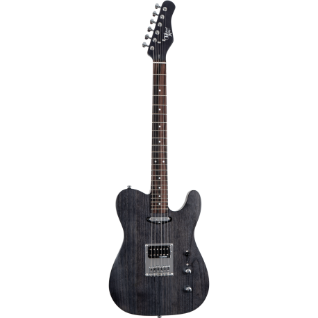 Guitare électrique Michael Kelly 54OP Faded Black open pore