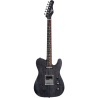 Guitare électrique Michael Kelly 54OP Faded Black open pore