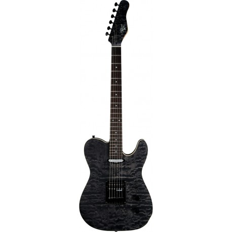 Guitare électrique Michael Kelly 1954 Stin Black Wash